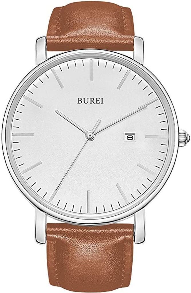 Charlene - BUREI Men's Fashion Minimalist Wrist Watch 