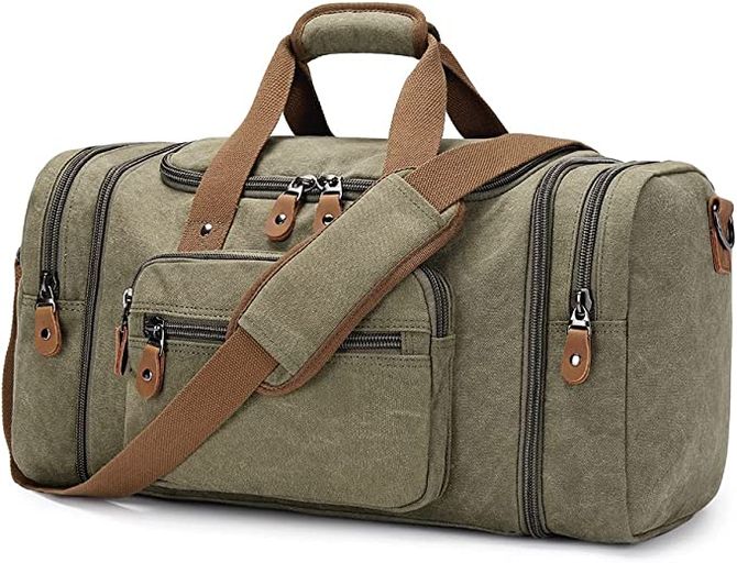 Charlene - Gonex Canvas Duffle Bag for Travel 
