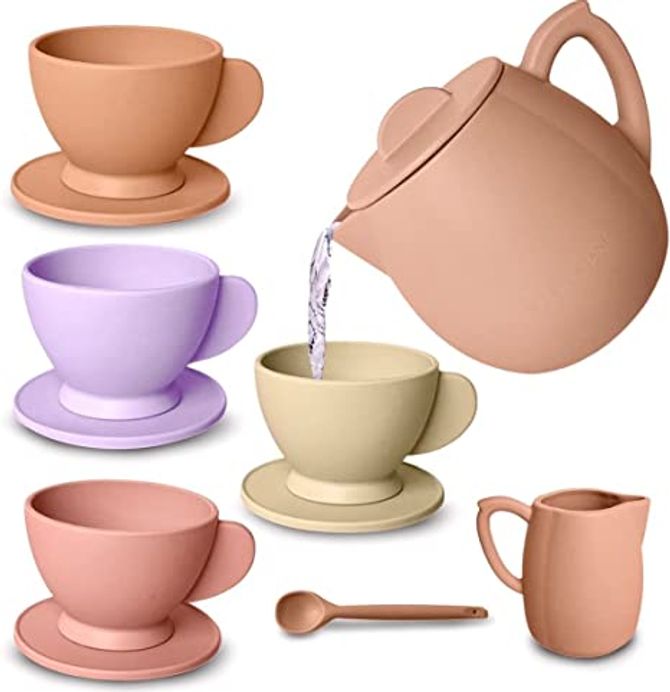 Charlene - Tate + Jane - Silicone Tea Cup Set for Toddlers