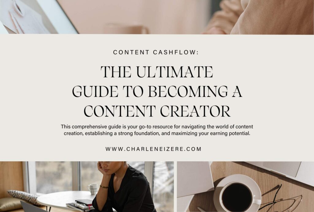 Content Cashflow: The Ultimate Guide to Becoming a Content Creator graphic that links to the ebook for purchase. 